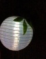 绸布太阳能灯笼/8寸手提灯罩